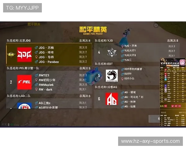 和平精英专题：深入解析JDG战队的实力与战术布局